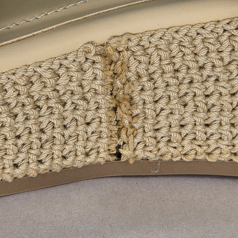 NWOT Madden Girl Women's Julian-C Platform Raffia Wedge Sandals - Picture 6 of 9